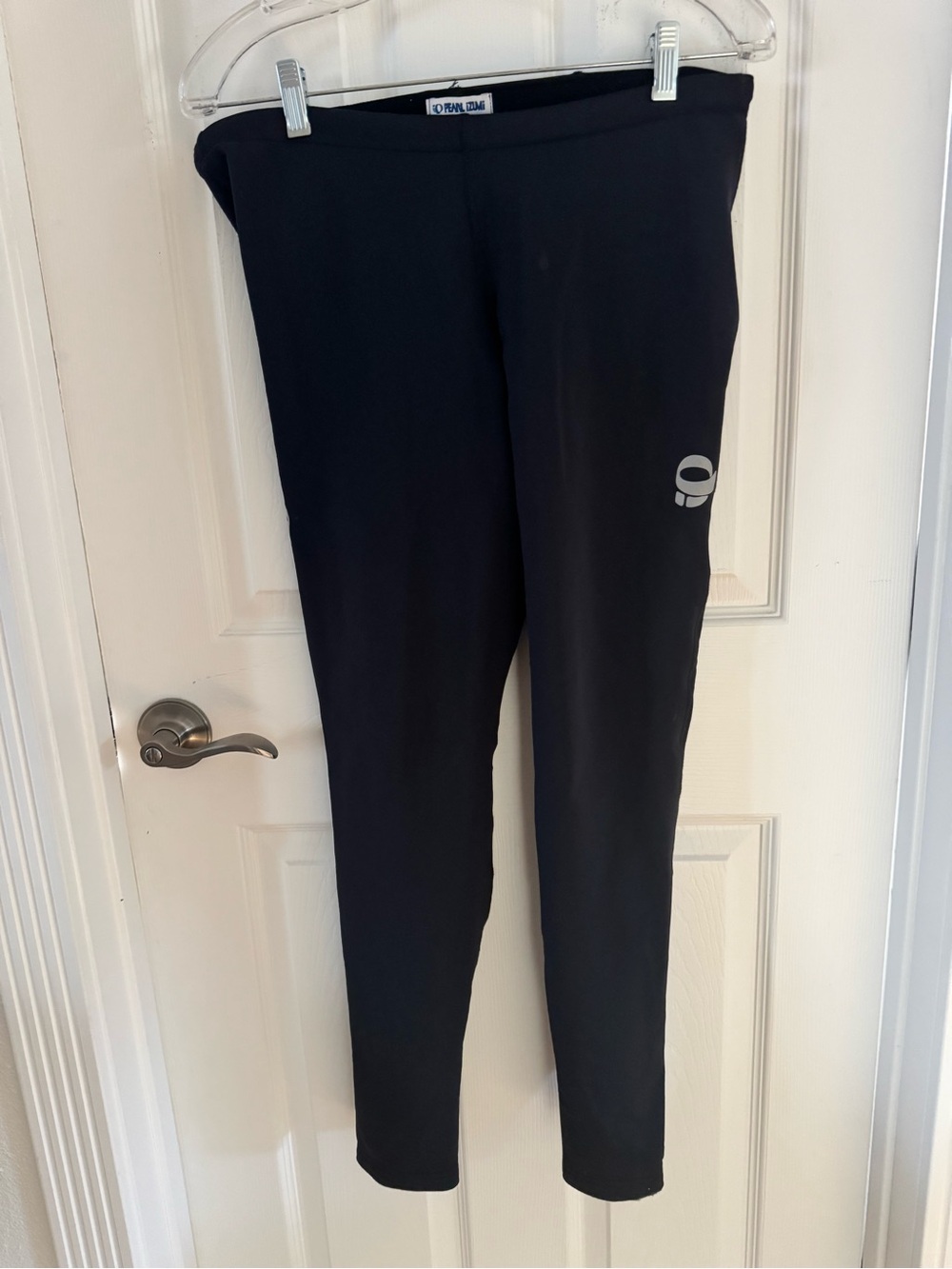 Pearl Izumi Black Athletic Cycling Tights with Logo
